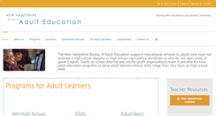 Desktop Screenshot of nhadulted.org